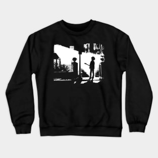 The Cureboy White Stencil Crewneck Sweatshirt